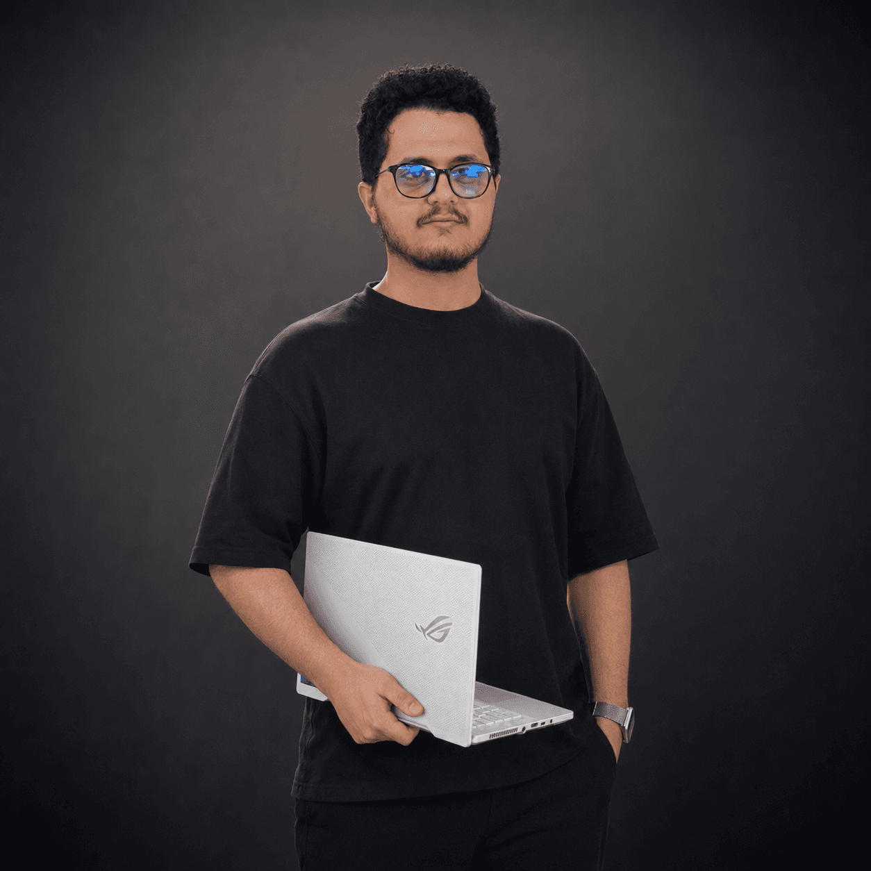 Professional studio portrait